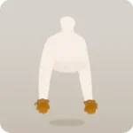 アウトドア専用の革手袋