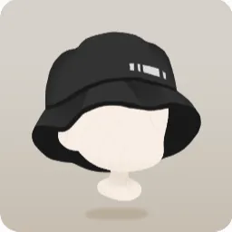 シンプルバケットハット