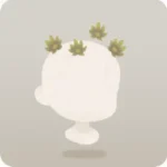 小花のヘアアクセ