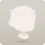 小粒パールの髪飾り