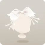 骨モチーフリボン