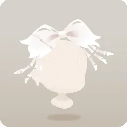 骨モチーフリボン