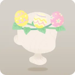 イースターエッグカラフルかんむり