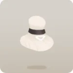 白いトライアングルのチョーカー