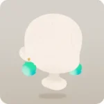 ツノリムルモチーフピアス
