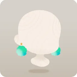 ツノリムルモチーフピアス