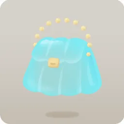 ソーダゼリーのハンドバッグ