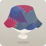 ツギハギパッチワークハット