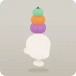 ハロウィン三段カボチャ