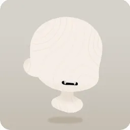 月下のオオカミ男の口