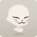 猫フェイスシール