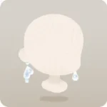 水の粒のようなアクセサリー