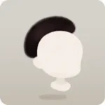 フェイクファーのベレー帽