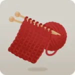 編みかけのマフラー