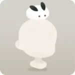 ひんやり雪ウサギ