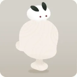 ひんやり雪ウサギ