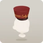 案内人の帽子
