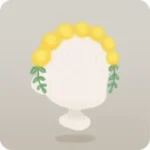 ミモザのヘッドドレス