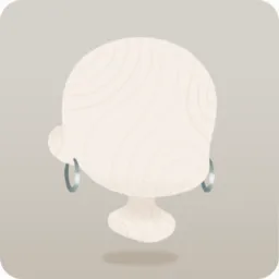 シルバーのリングピアス