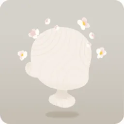 こぼれた白い花