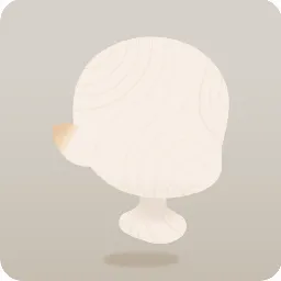 神秘的にとがった耳