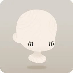 守り人のフェイスペイント