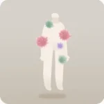 咲く砂丘の草
