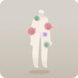 咲く砂丘の草