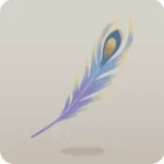 夢の鳥の手持ち羽根