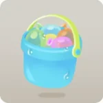 バケツいっぱいの水風船