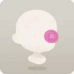 ピンクボタンアイパッチ