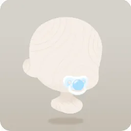 水色のおしゃぶり