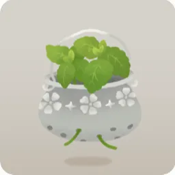 摘みたてのミント