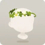 芽吹いた苔草の冠