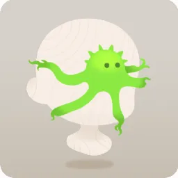 実験中にはりついた何か