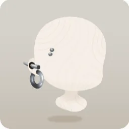 シルバーボディピアス