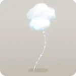 雲で作った風船