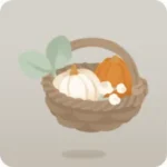 手作りの収穫籠