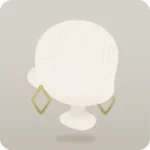 大きなスクエアピアス