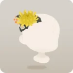 菊の髪飾り