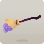 甘い香りが漂うほうき