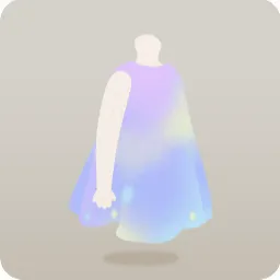 光るオーロラを紡いだワンピ