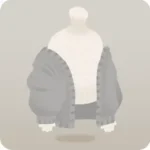 MODEグレーカーディガン