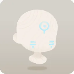 古代文字のフェイスペイント