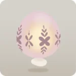 仄かに光るイースターエッグ