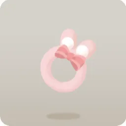 ピンクのラトル