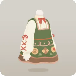 スイートクッキーワンピ・緑