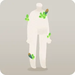 生えた多肉植物