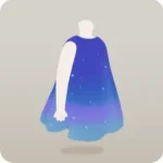 オーロラの夜を閉じ込めたワンピ