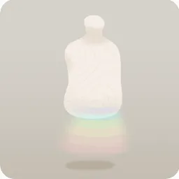 映り込む虹色